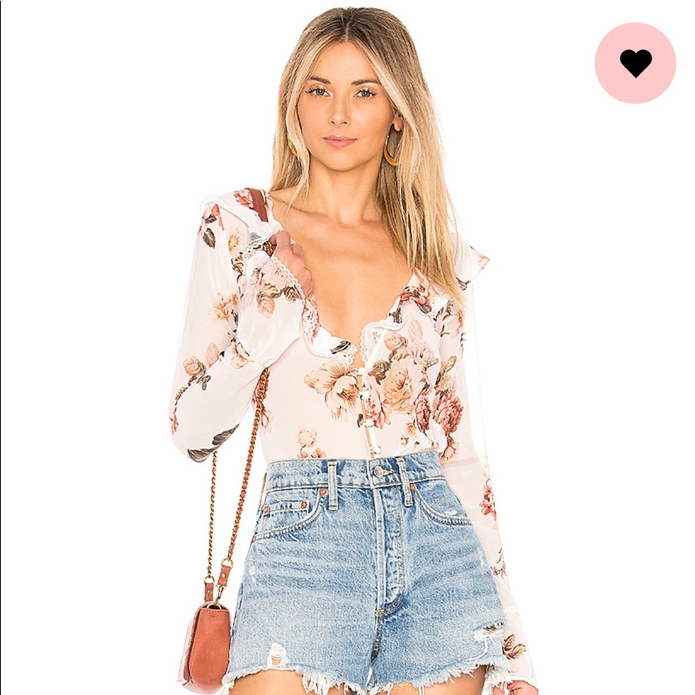 REVOLVE blouse never worn- Majorelle